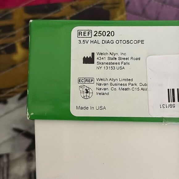 Welch Allyn Halogen Otoscope Replacement Head 25020 3.5 Halogen NWT - Picture 2 of 4